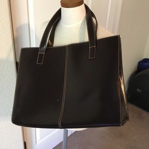 Wilson’s Brown Leather Tote Bag